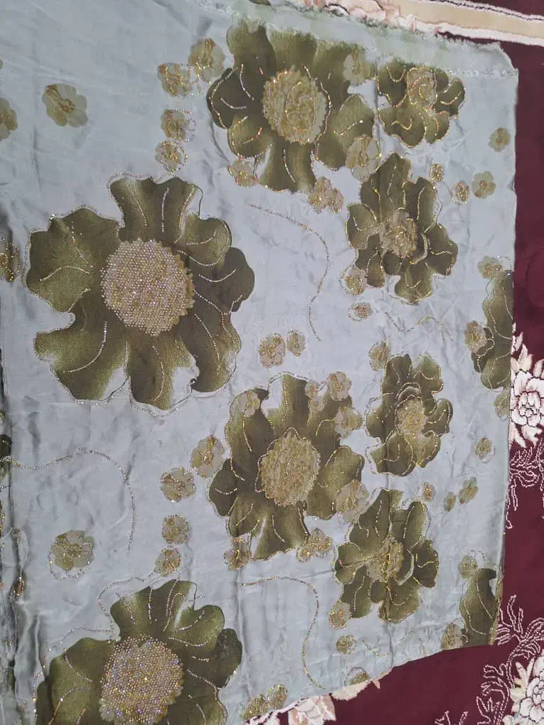 پارچه ابریشم نگینی|لباس|چابهار, |دیوار