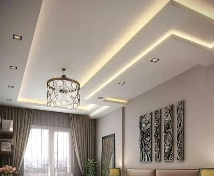 کناف،سقف کاذب ،شبکه۶۰در۶۰،قرنیز،دیوار پوش|خدمات پیشه و مهارت|رزن, |دیوار