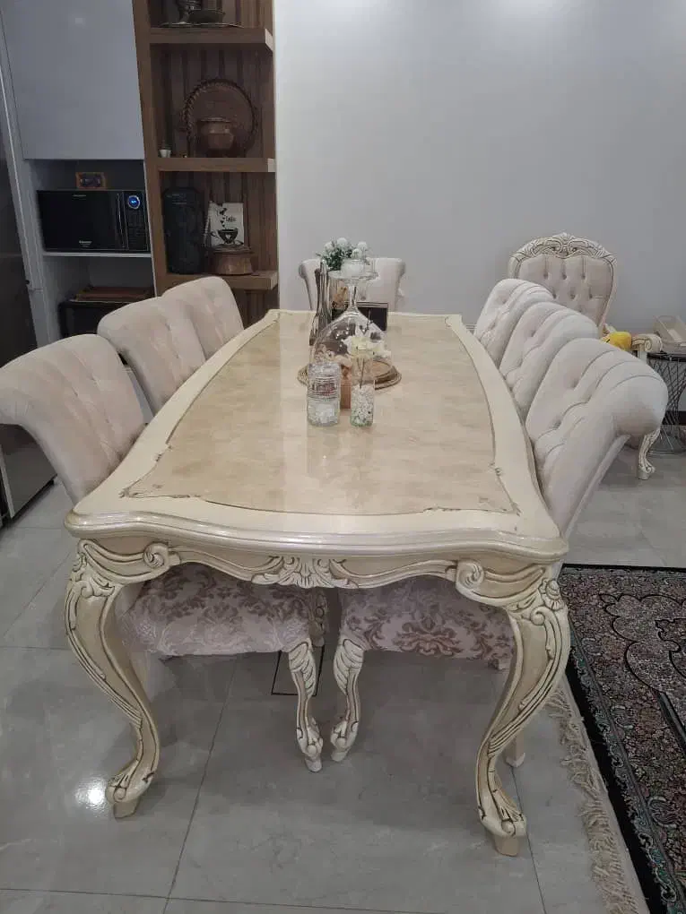 مبل ۱۰نفره سلطنتی با سرویس کامل|مبلمان خانگی و میز عسلی|گرگان, |دیوار