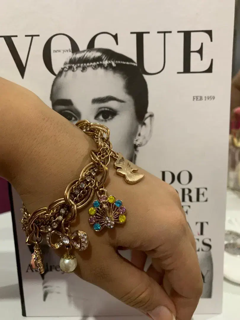 دستبند ژوپینگ اویز دار و گوشواره اشانتیون|بدلیجات|اصفهان, کوی شهید کشوری|دیوار