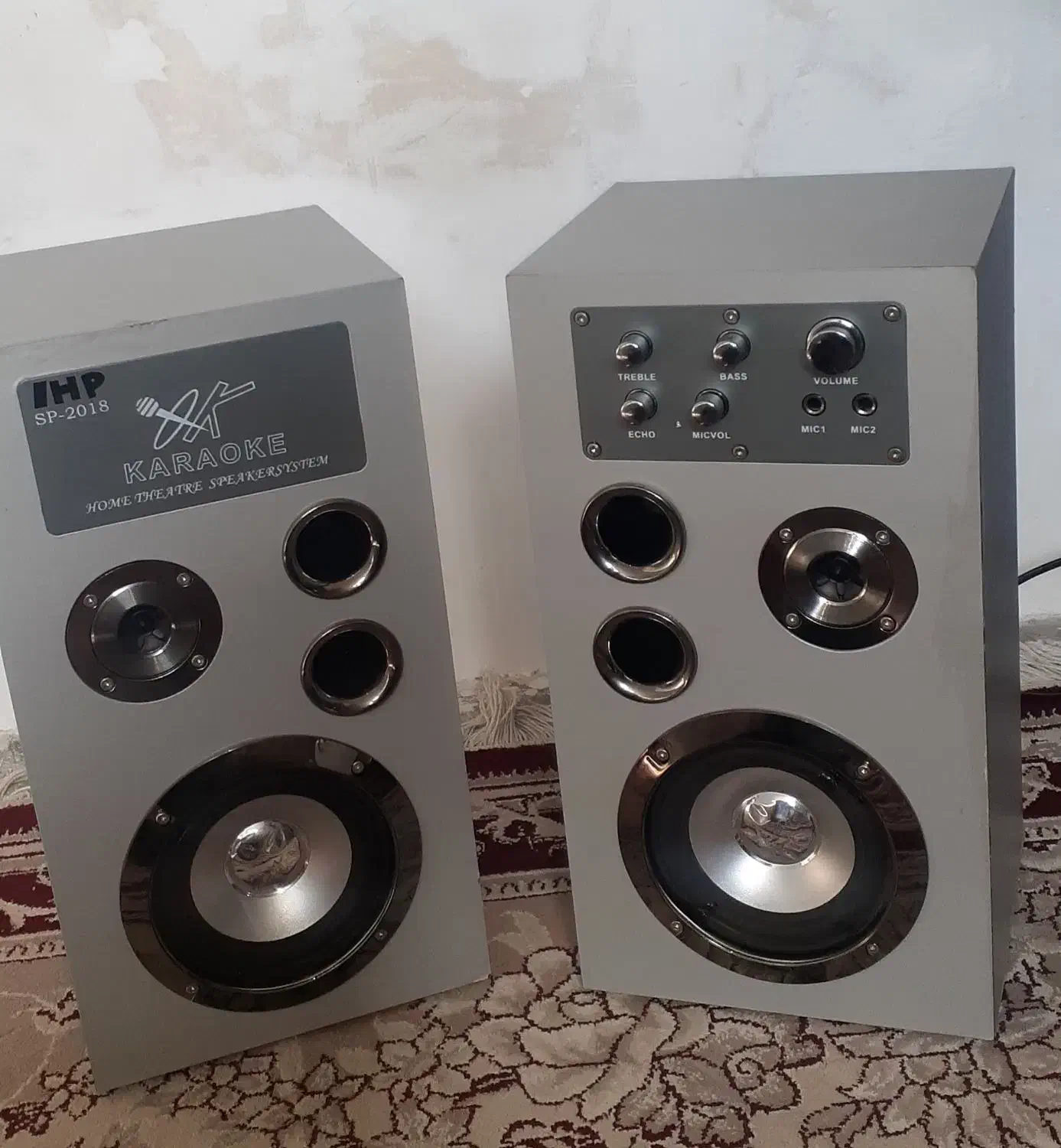 اسپیکر استریو ۶۰ وات RMS مجهز به بلوتوث|سیستم صوتی خانگی|شیراز, شیخ علی چوپان|دیوار