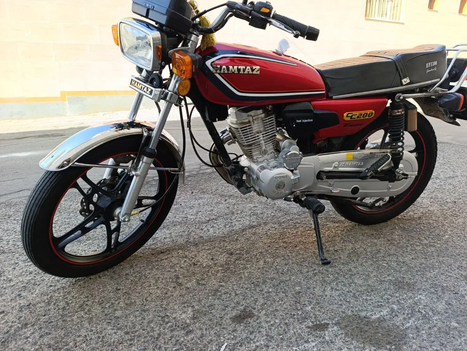 200همتاز|موتورسیکلت|شبستر, |دیوار