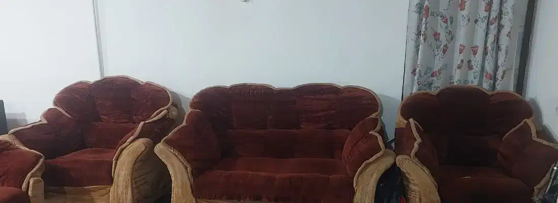 مبل  راحتی7 نفره یک دست کامل|مبلمان خانگی و میز عسلی|بم, |دیوار