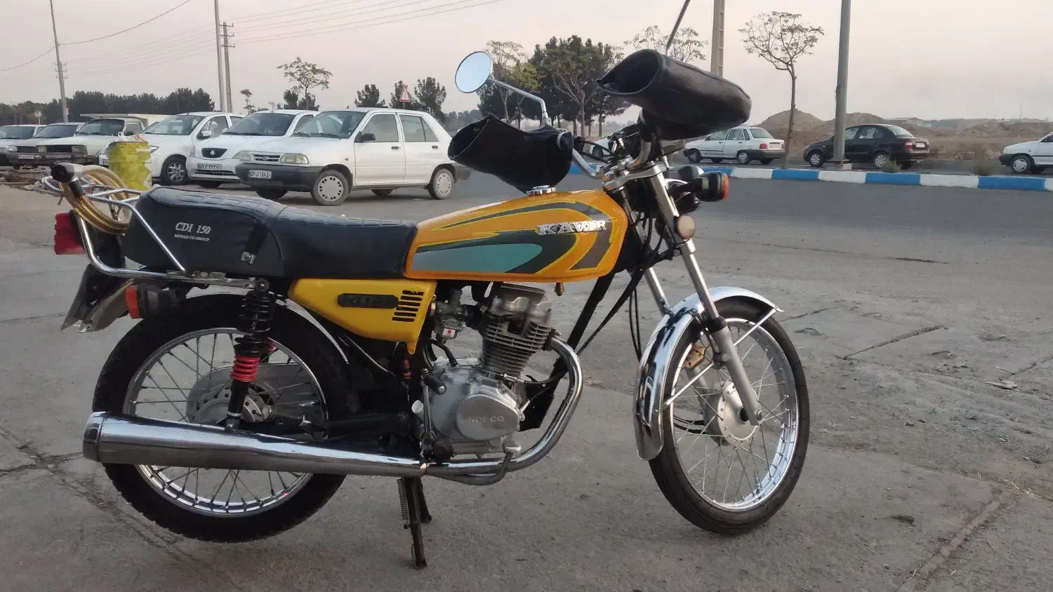 موتور هندا مدل 1393 کویر|موتورسیکلت|قیامدشت - خاورشهر, |دیوار