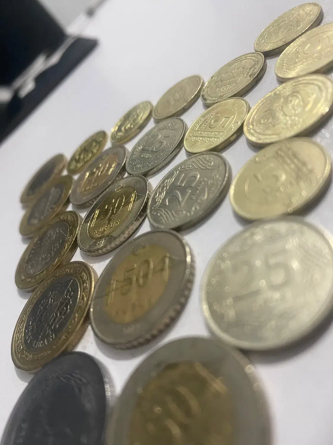 سکه های ترکیه|کلکسیون سکه، تمبر، اسکناس|هشتگرد, هشتگرد قدیم|دیوار