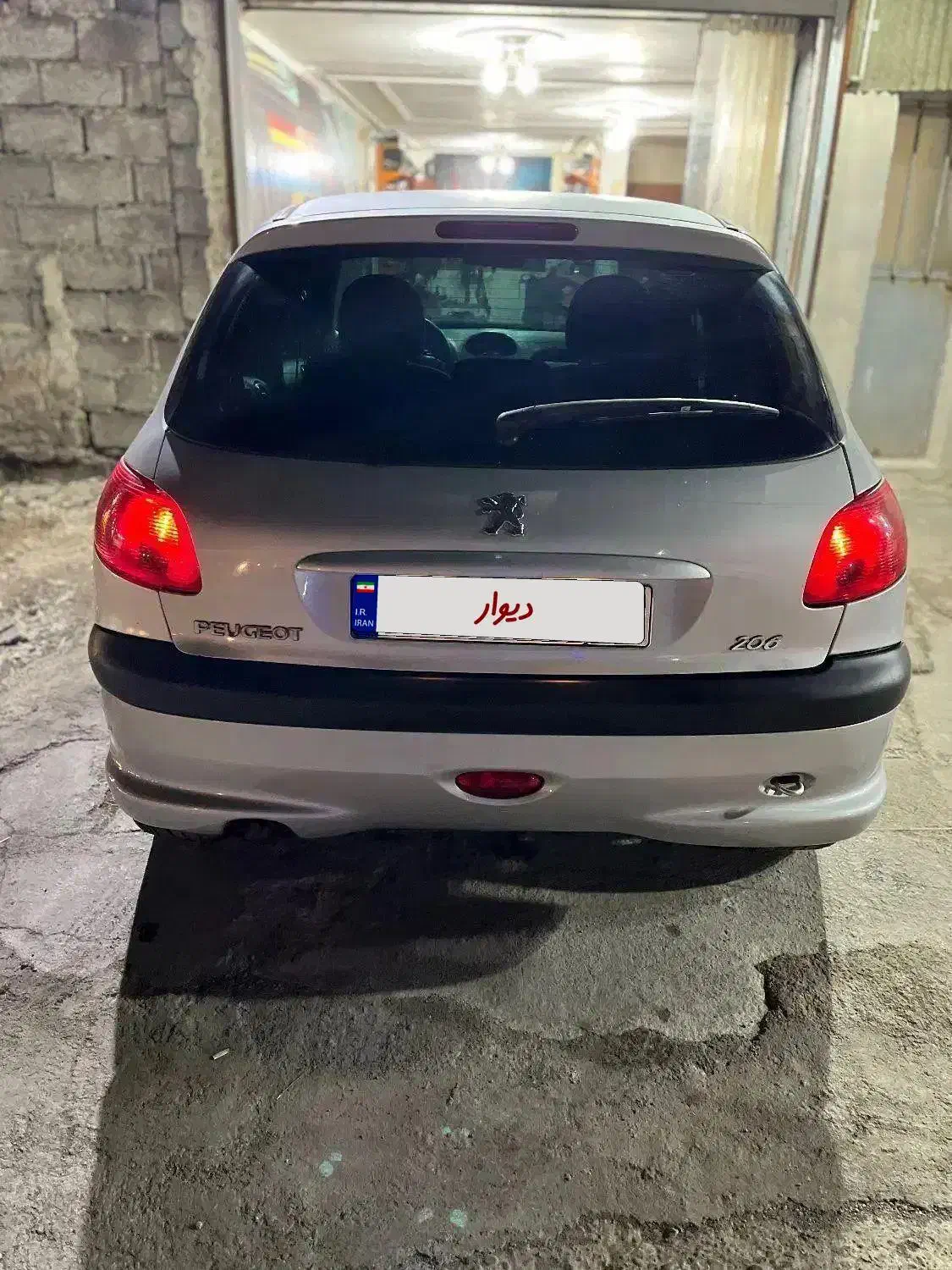 206 مدل 87 تیپ ۳|خودرو سواری و وانت|رشت, جماران|دیوار