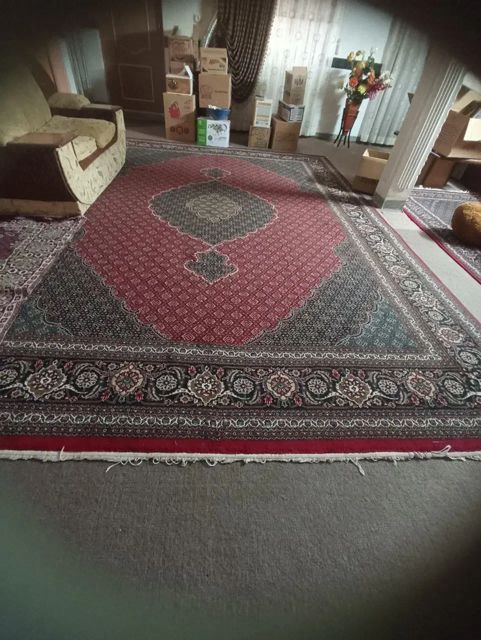 فرش ۱۲متری در حدنو|فرش|بهار, |دیوار