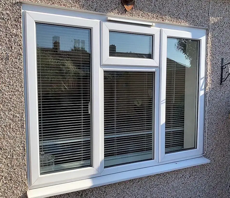 دروپنجره upvc وتوری پلیسه وپرده داخل شیشه|مصالح و تجهیزات ساختمان|تهران, منیریه|دیوار