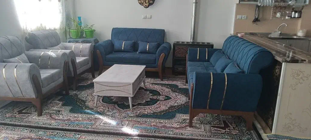 مبل هفت نفره|مبلمان خانگی و میز عسلی|قهدریجان, |دیوار