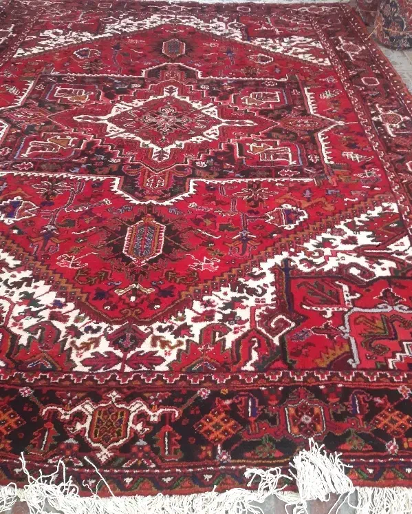 فرش دستباف ۱۲ متری در حد نو|فرش|بناب, |دیوار