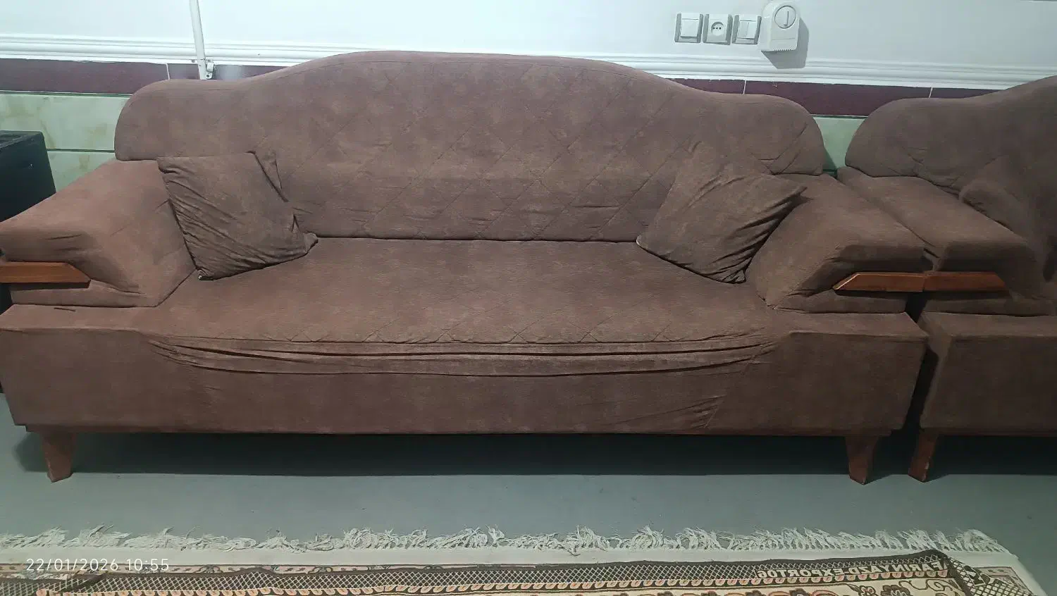 مبل هفت نفره|مبلمان خانگی و میز عسلی|علی‌آباد کتول, |دیوار