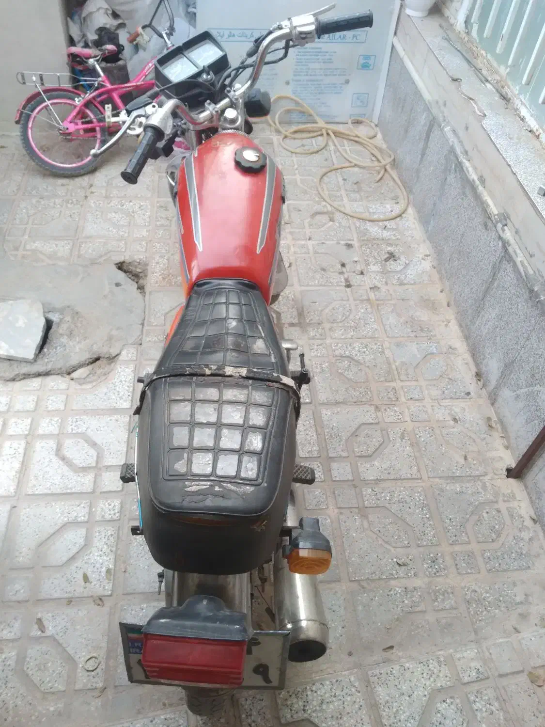 موتور فروشی مدل۸۰پلاک ملی|موتورسیکلت|بایک, |دیوار