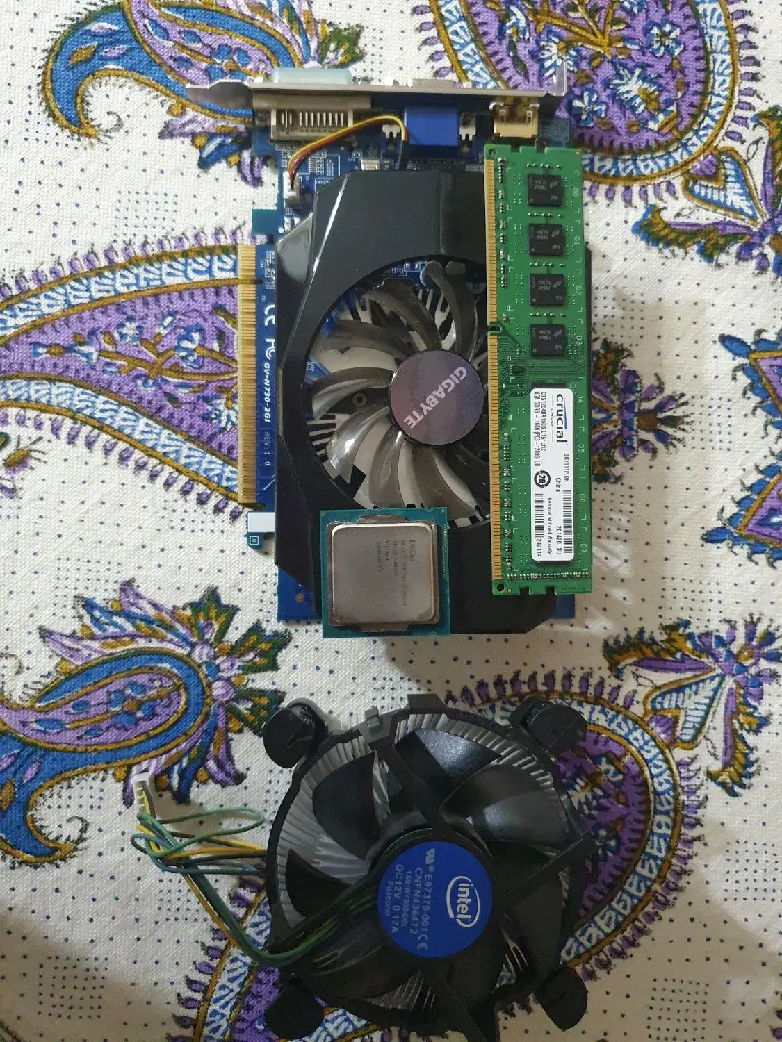 گرافیگ گیگابایت ۲ گیگ|قطعات و لوازم جانبی رایانه|شیراز, سینما سعدی|دیوار