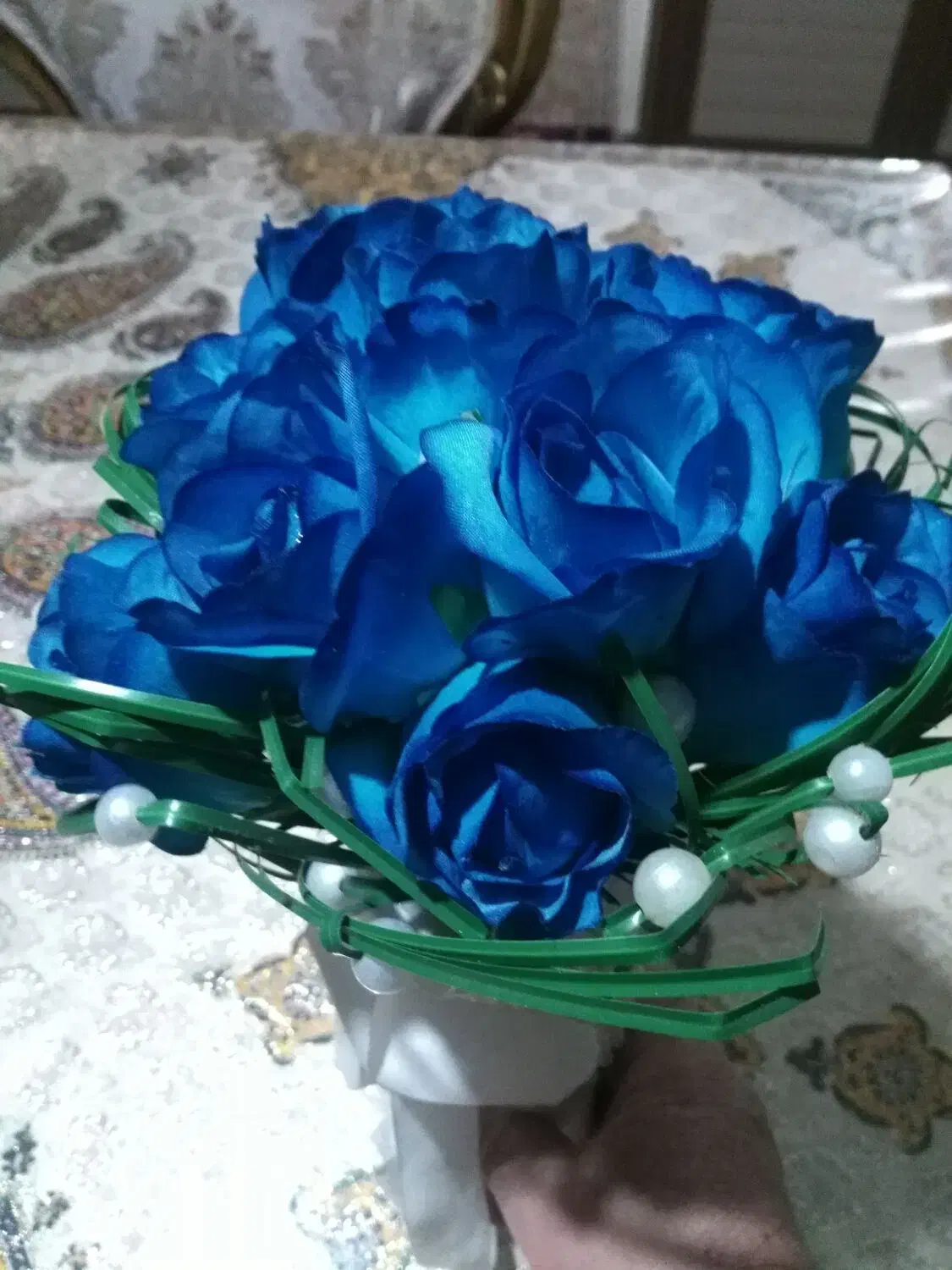 یک دسته گل زیبا قیمت۵۰۰ تومان|گل مصنوعی|سمنان, |دیوار