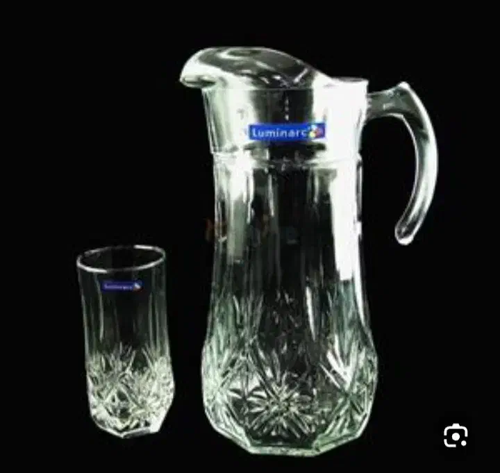 پارچ ولیوان لومینارک|ظروف سرو و پذیرایی|شاهین‌شهر, شهرک گلدیس|دیوار