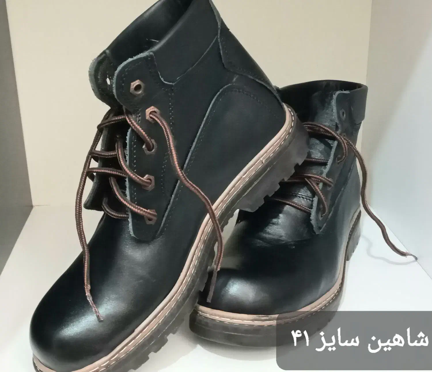 نیم بوت تمام چرم|کیف، کفش، کمربند|بجنورد, |دیوار