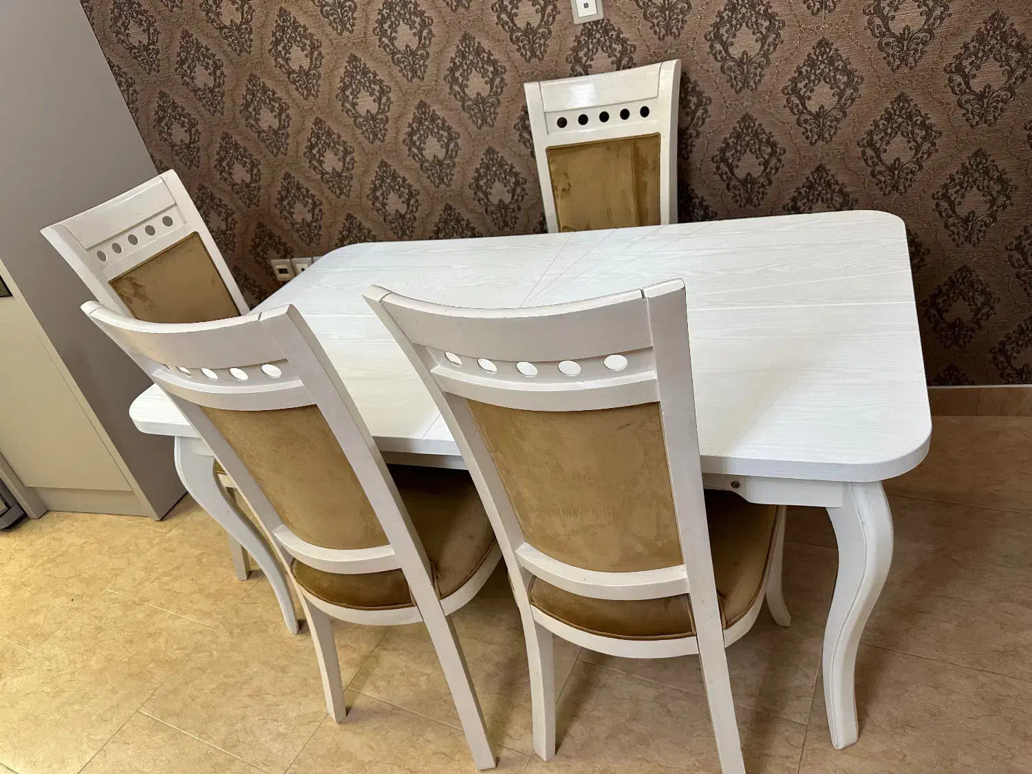 میز ناهارخوری ۶ نفره در حد نو|میز و صندلی غذاخوری|رشت, خمیران زاهدان|دیوار