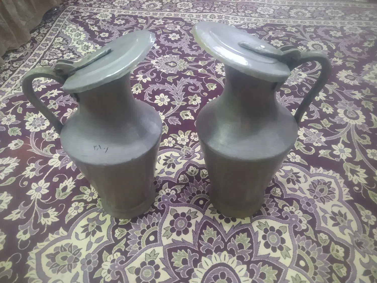 پارچ مسی دست ساز|ظروف پخت‌وپز|قم, علی آباد سعدگان|دیوار
