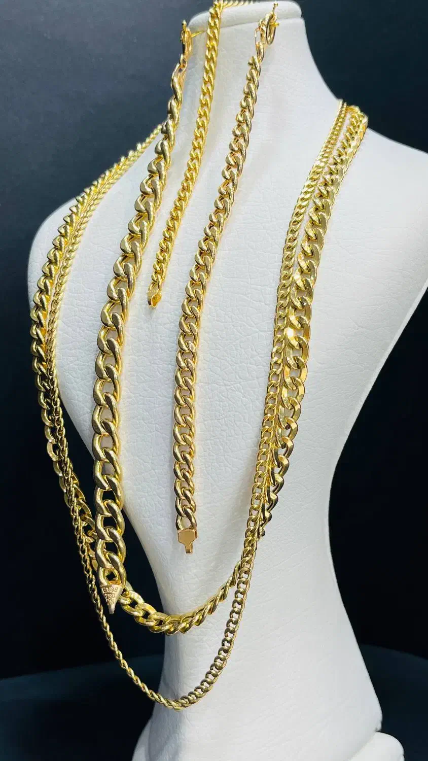 دستبند کارتیر مردانه گردنی ۳ درصد گالری|جواهرات|ایلام, |دیوار