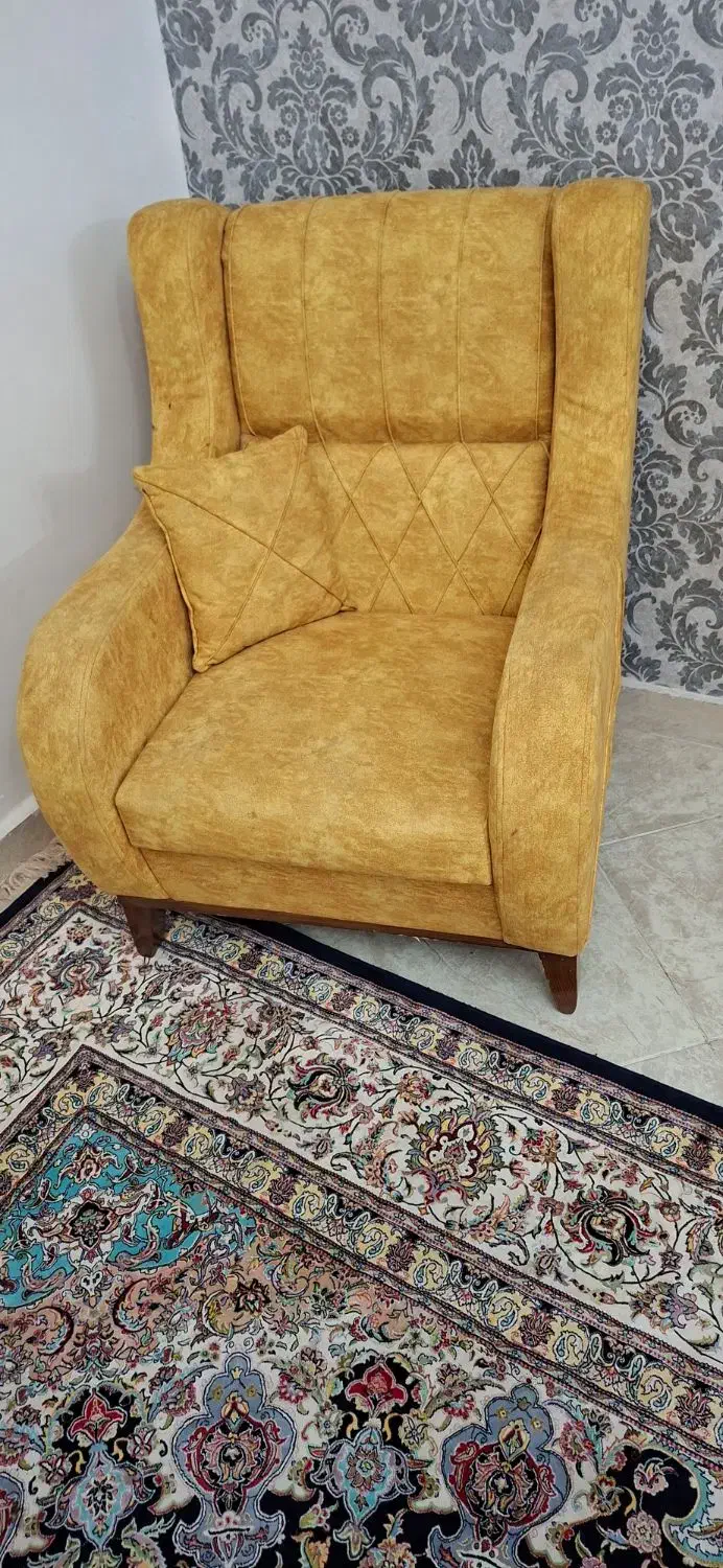 مبل هفت نفره|مبلمان خانگی و میز عسلی|کن, |دیوار