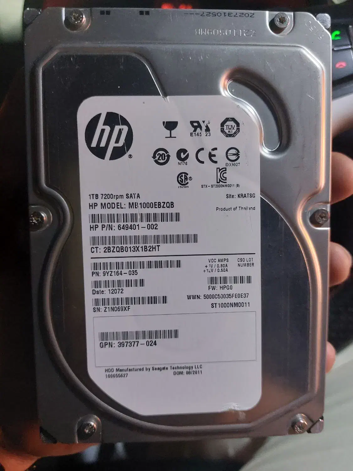 هارد ۵۰۰ ۱ ترا و ۲ ترا|قطعات و لوازم جانبی رایانه|بوشهر, |دیوار