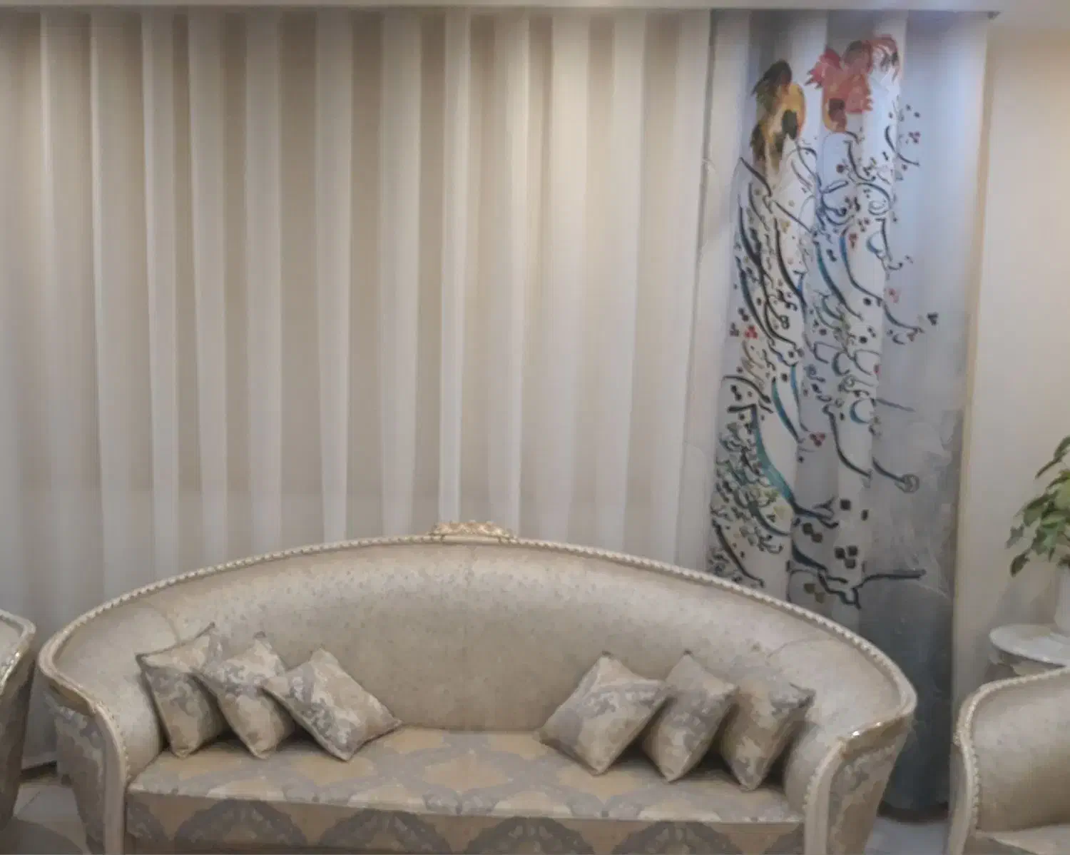 پرده|پرده، رانر، رومیزی|شیراز, درکی|دیوار