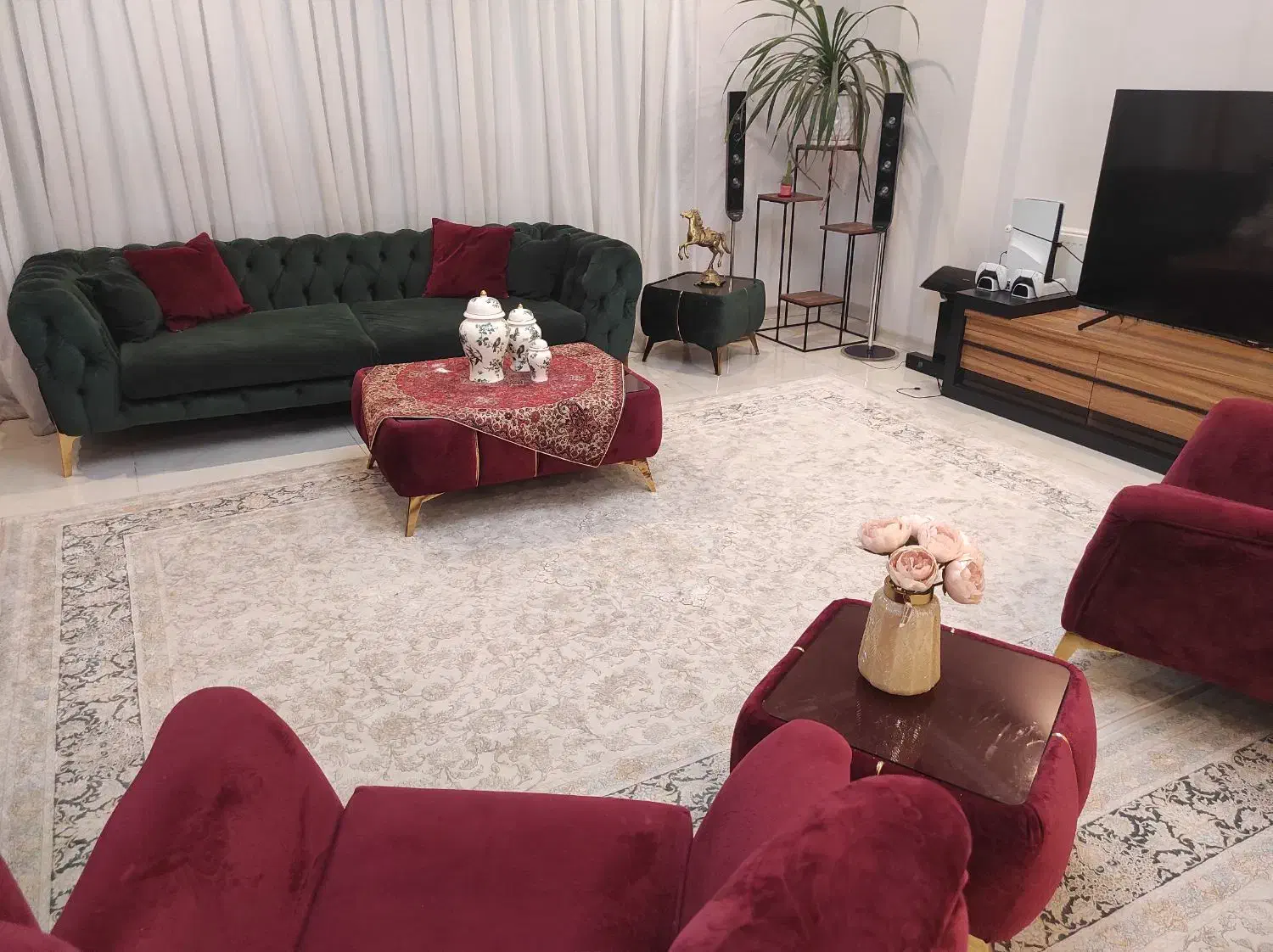 مبل راحتی چستر ۸ نفره|مبلمان خانگی و میز عسلی|تهران, بهداشت|دیوار