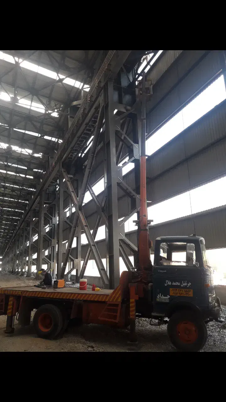 جرثقیل خاور۳تن دکل بلندباسبد|خدمات حمل و نقل|آران و بیدگل, |دیوار