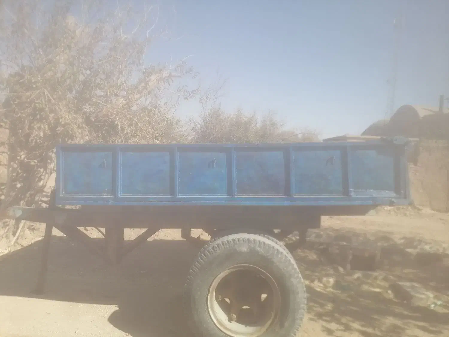 تریلی تراکتور جفت چرخ بزرگ 1020|ماشین‌آلات صنعتی|اشکذر, |دیوار