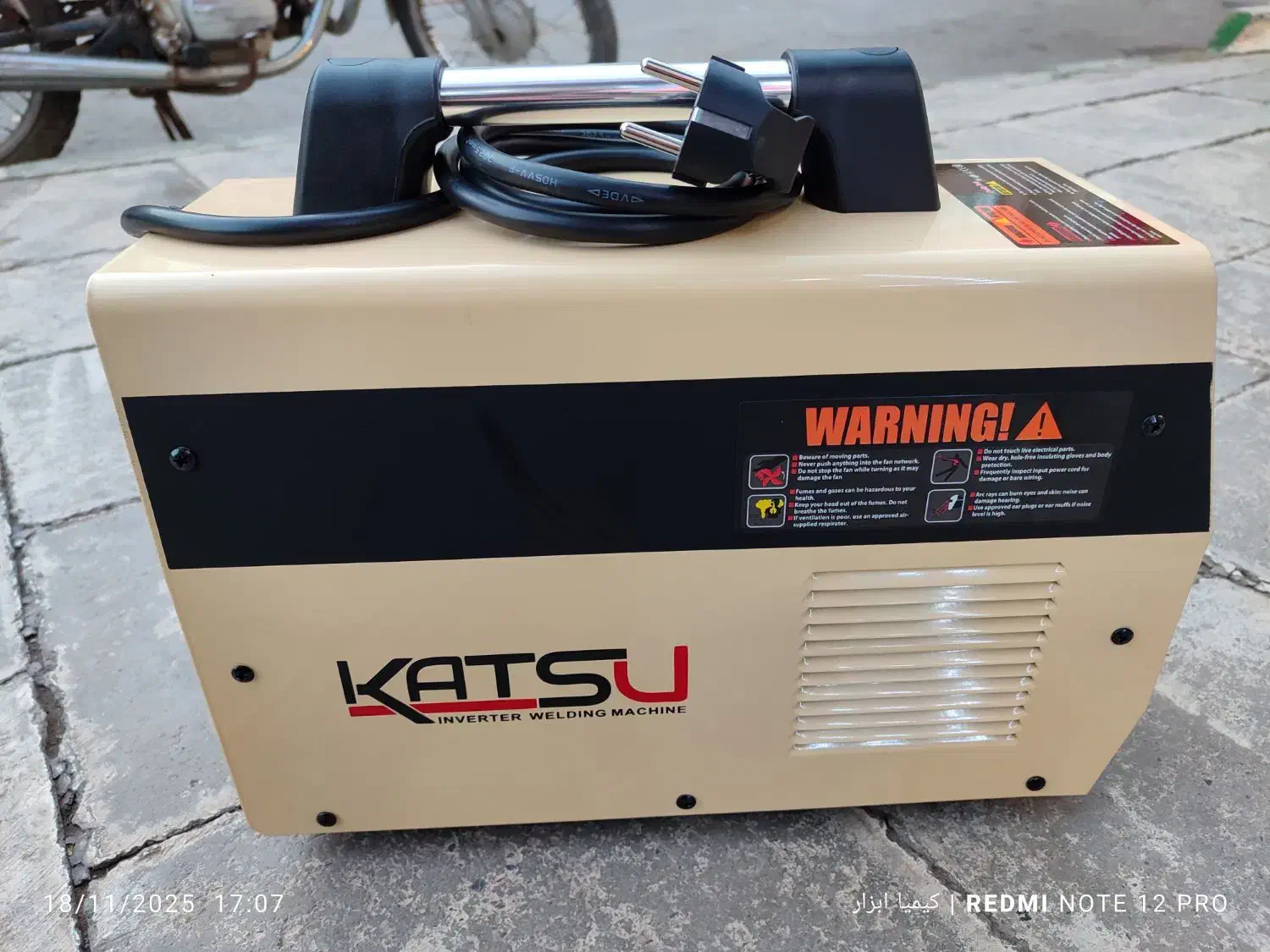 دستگاه جوش صنعتی۲۰۰ آمپر کاتسو|ابزارآلات|سقز, |دیوار