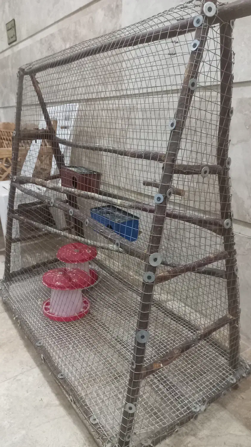 قفس بزرگ کردن جوجه مرغ و اردک و بوقلمون و غاز|لوازم جانبی حیوانات|قم, بکایی|دیوار