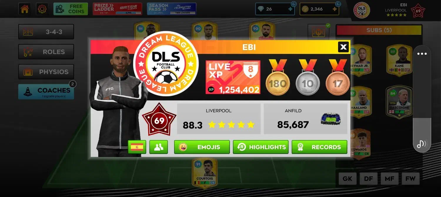 اکانت دریم لیگ|کنسول، بازی ویدئویی و آنلاین|تهران, ایرانشهر|دیوار