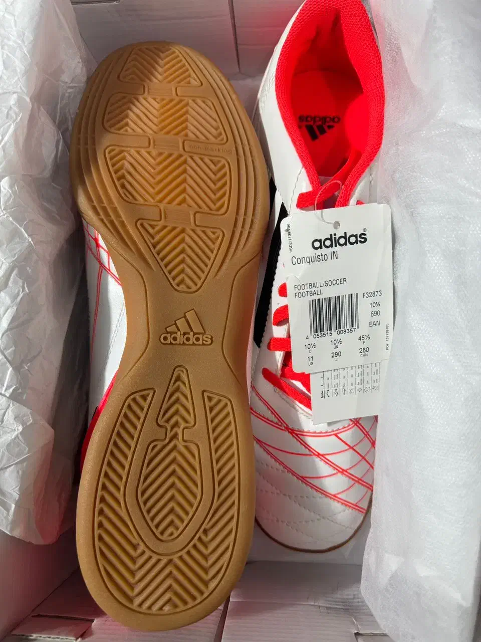 کفش سالنی -فوتسال-ادیداس اورجینال|کیف، کفش، کمربند|شیراز, نصر|دیوار