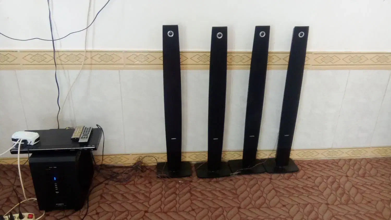 اسپیکر|سیستم صوتی خانگی|بیرجند, |دیوار