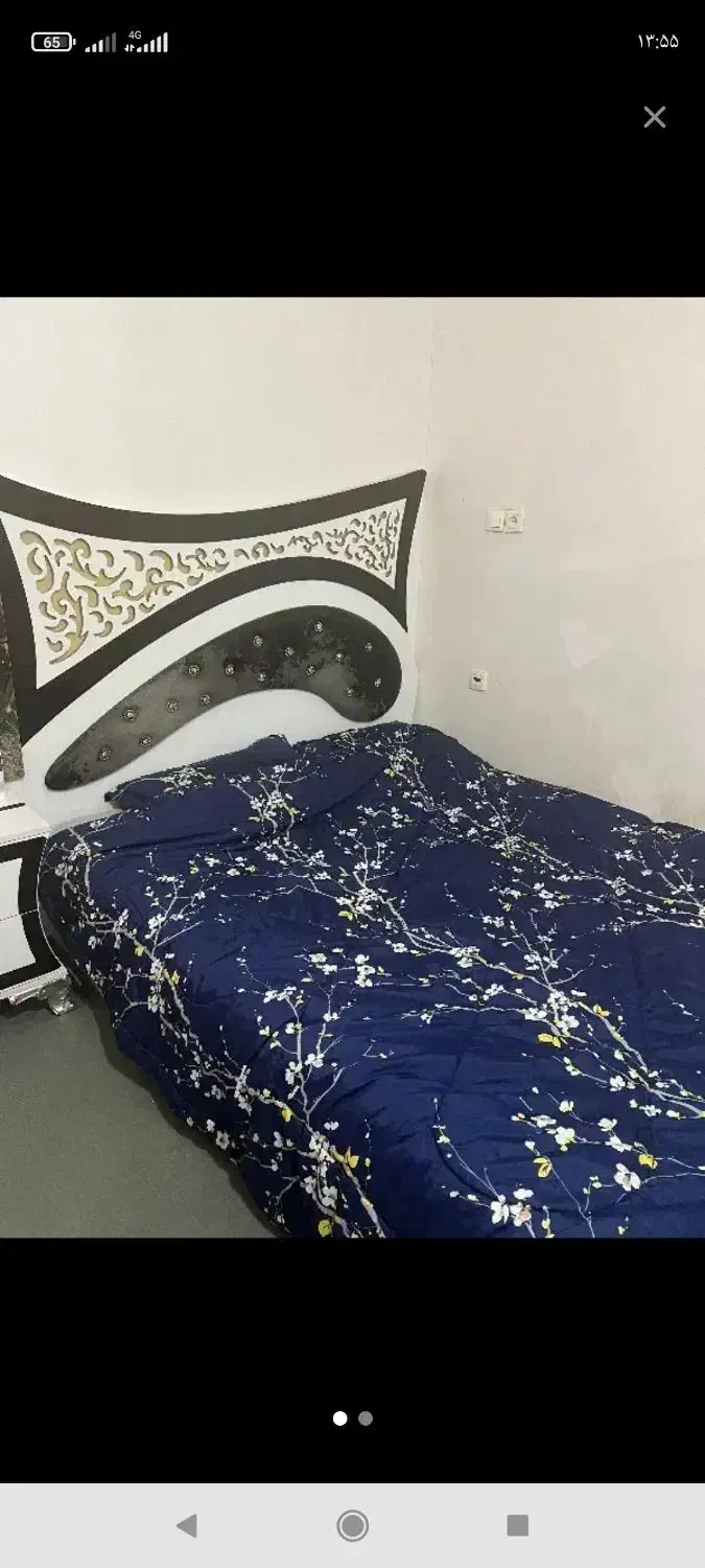 تخت فلز دونفره با کفی 3500000|تخت و سرویس خواب|بوشهر, |دیوار