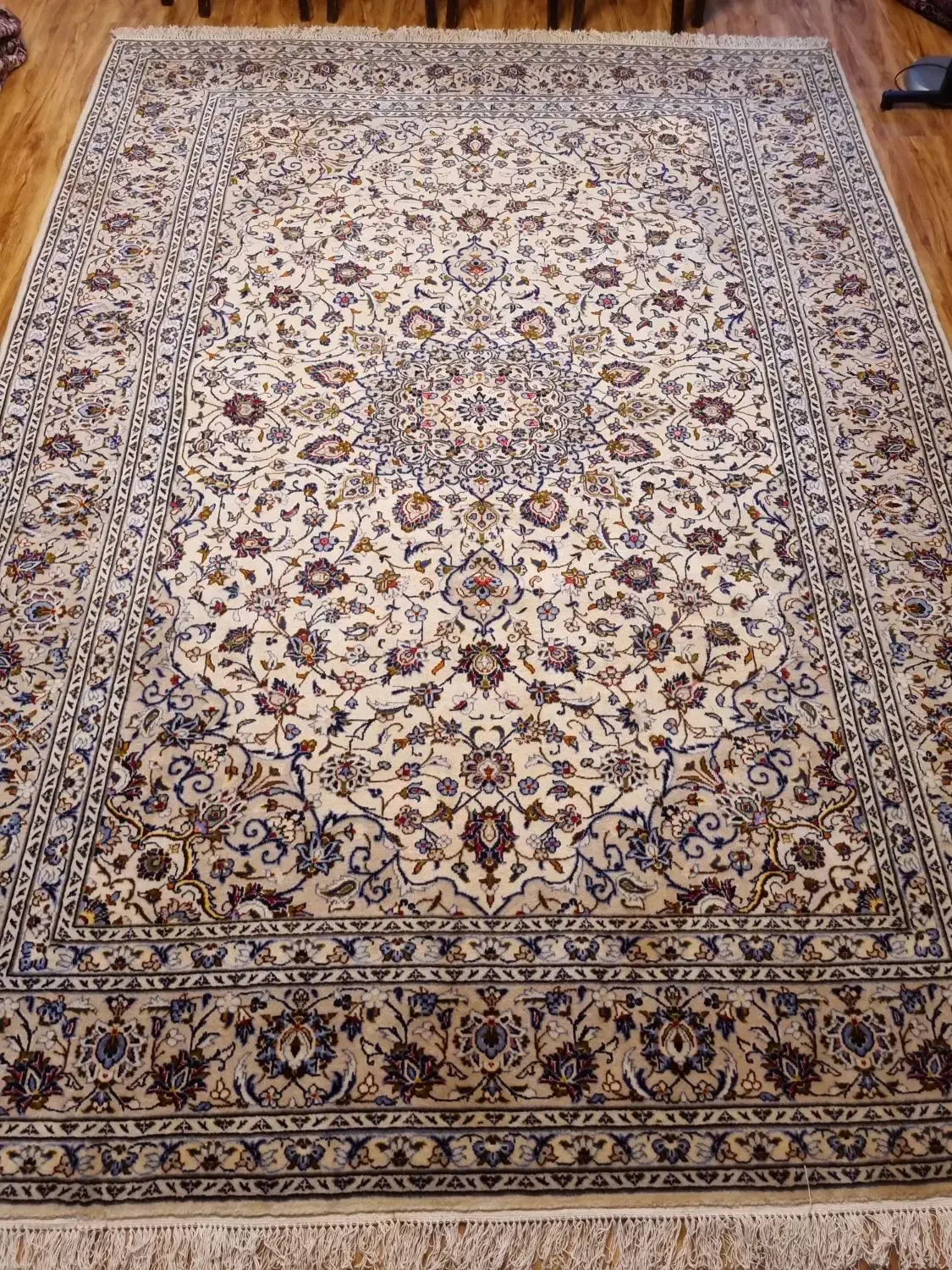 جفت فرش دستباف ۶متری و ۹متری کاشان دستبافت|فرش|تهران, لویزان|دیوار