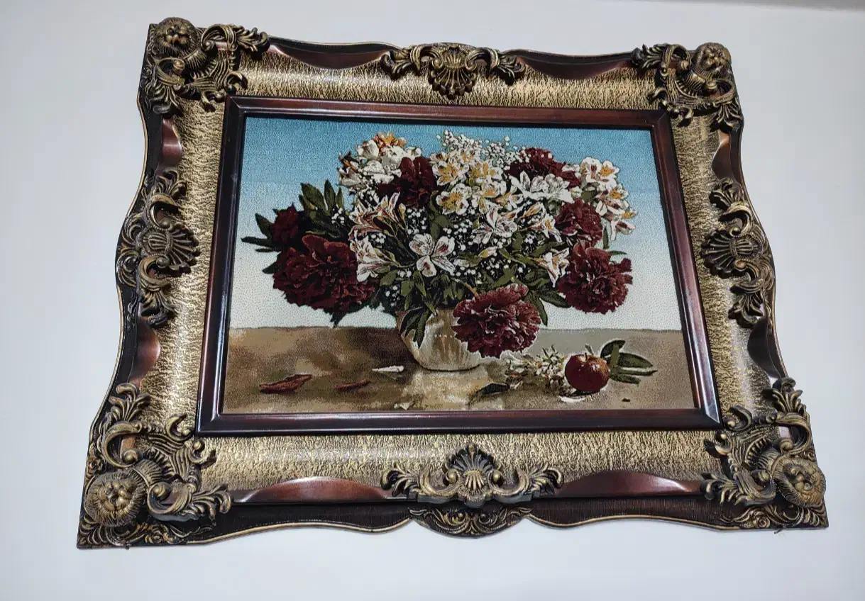 تابلو فرش گل|تابلو فرش|قرچک, شهرک طلائیه|دیوار