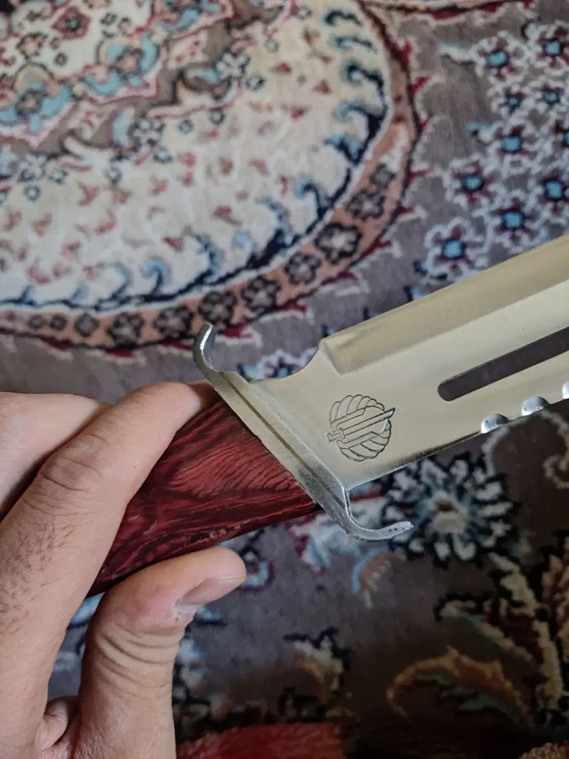 چاقو خنجری ، 30 سانتی با خلاف چرمی|کوهنوردی و کمپینگ|قم, آزادگان|دیوار