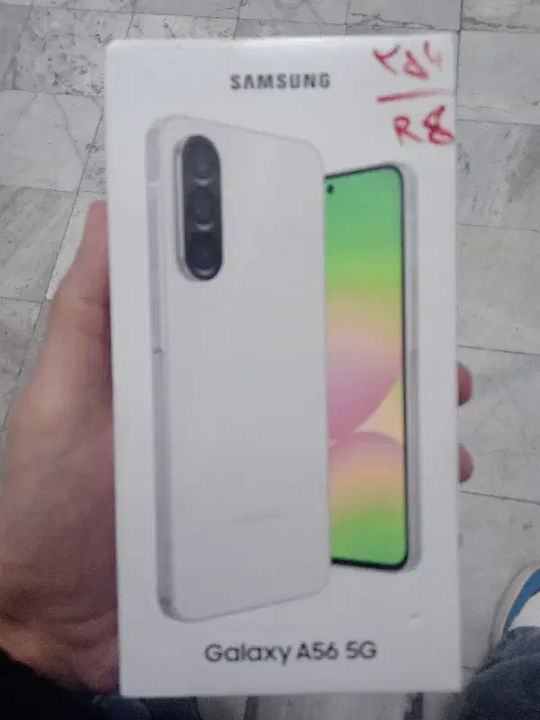 Samsung A56 256/8 اکبند|موبایل|قم, چهل درخت‎|دیوار
