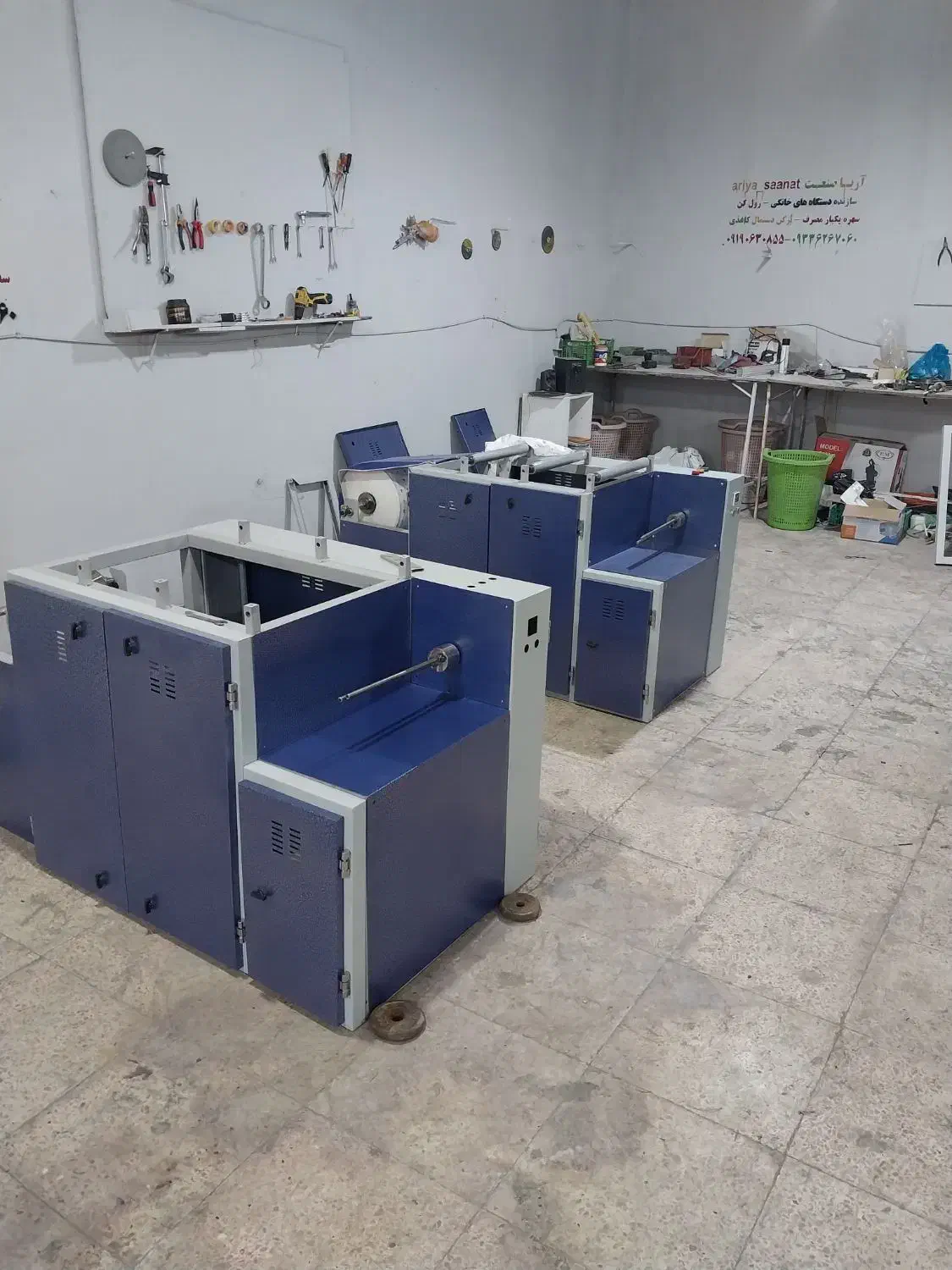دستگاه تک لاین رول کن سفره یک بار مصرف|ماشینآلات صنعتی|ورامین, خیر آباد|دیوار