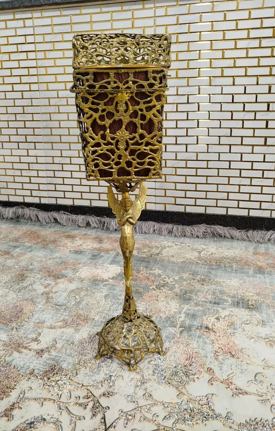 جادستمال کاغذی وسطل اشغال برنز|صنایع دستی و سایر لوازم تزئینی|کوهدشت, |دیوار