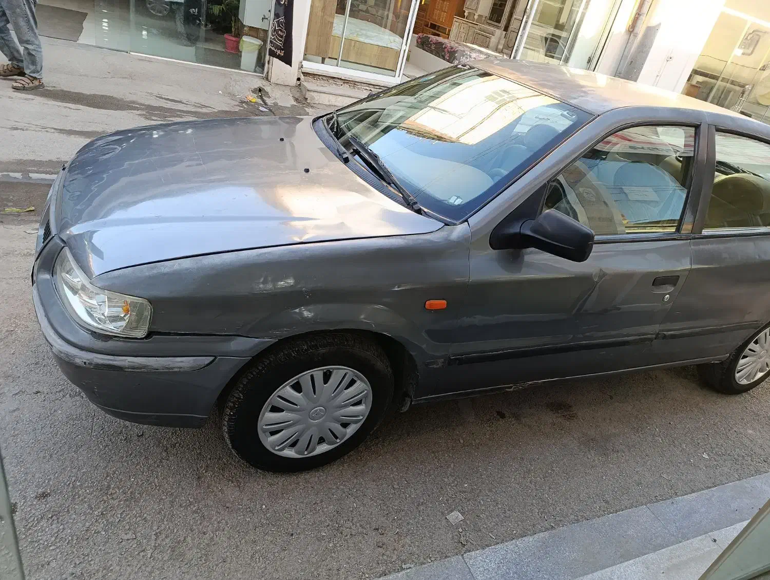 ماشین سمند X7 مدل 83 رنگ خاکستری متالیک|خودرو سواری و وانت|مشهد, سیسآباد|دیوار