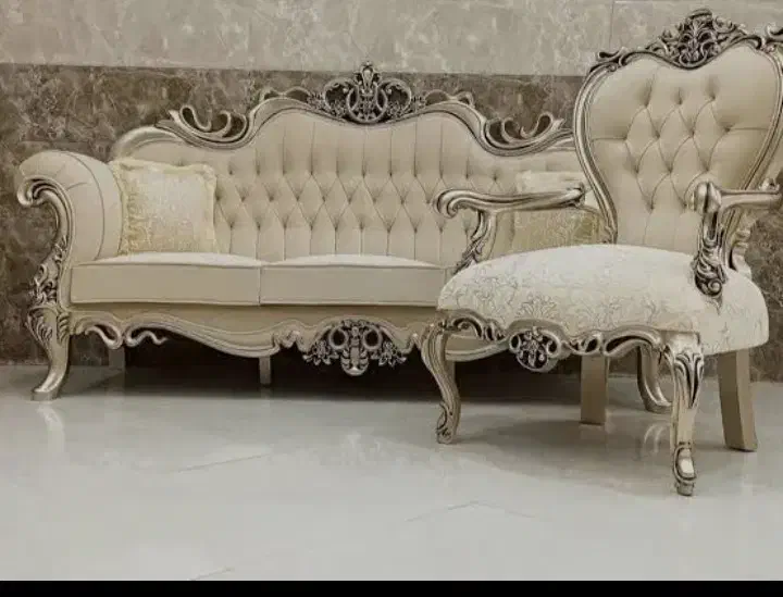 مبل کلاسیک مدل افسون|مبلمان خانگی و میز عسلی|زنجان, |دیوار