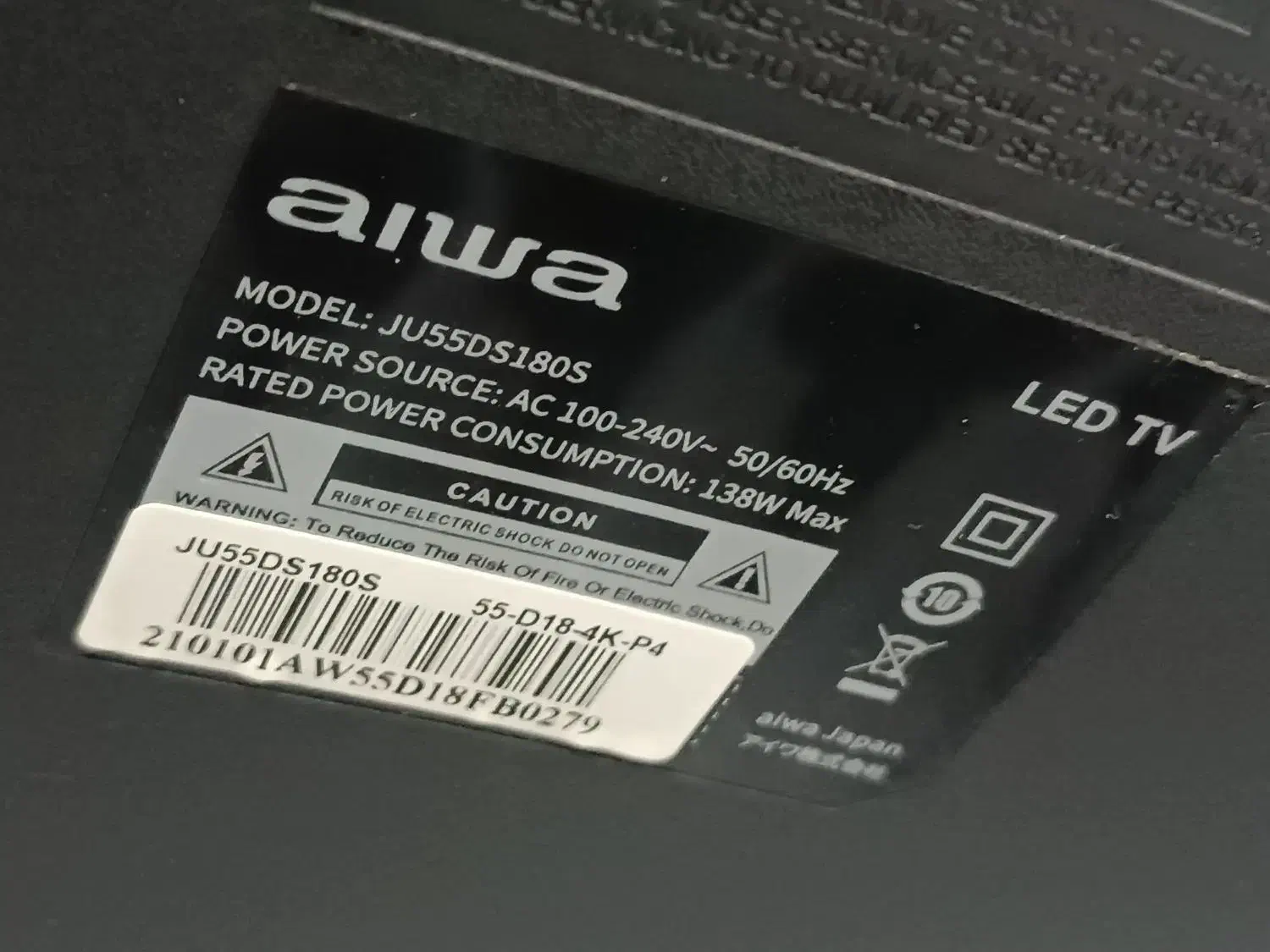 تلویزیون۵۵ اینچ|تلویزیون و پروژکتور|صفادشت, |دیوار