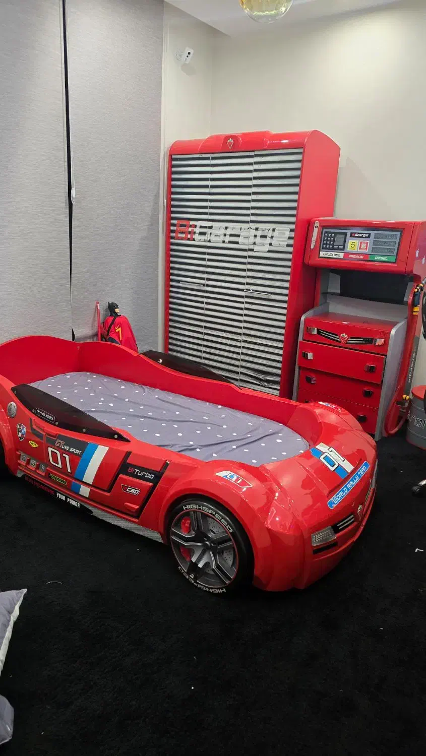 تخت نوجوان .کمد . پمپ بنزین چیلک|تخت و سرویس خواب|پردیس, فاز ۲|دیوار