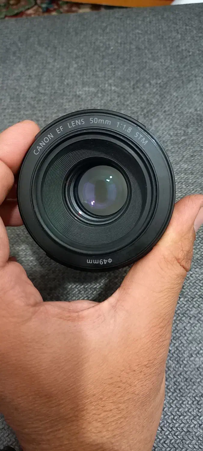 لنز کنون ۵۰ اف ۱.۸|دوربین عکاسی و فیلمبرداری|زرند, |دیوار