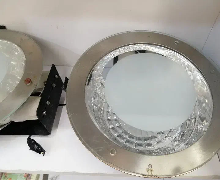 3عدد چراغ سقفی توکار لامپ خور|لوستر و چراغ آویز|تبریز, |دیوار