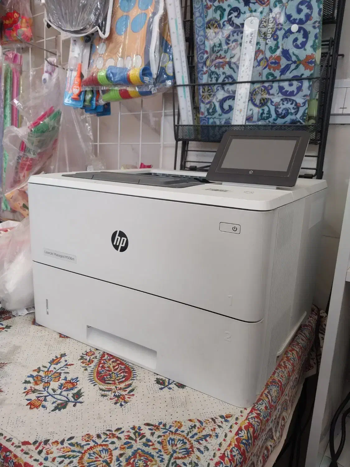 پرینتر hpM506m درحد نو|پرینتر، اسکنر، کپی، فکس|صدرا-فارس, فاز ۱|دیوار
