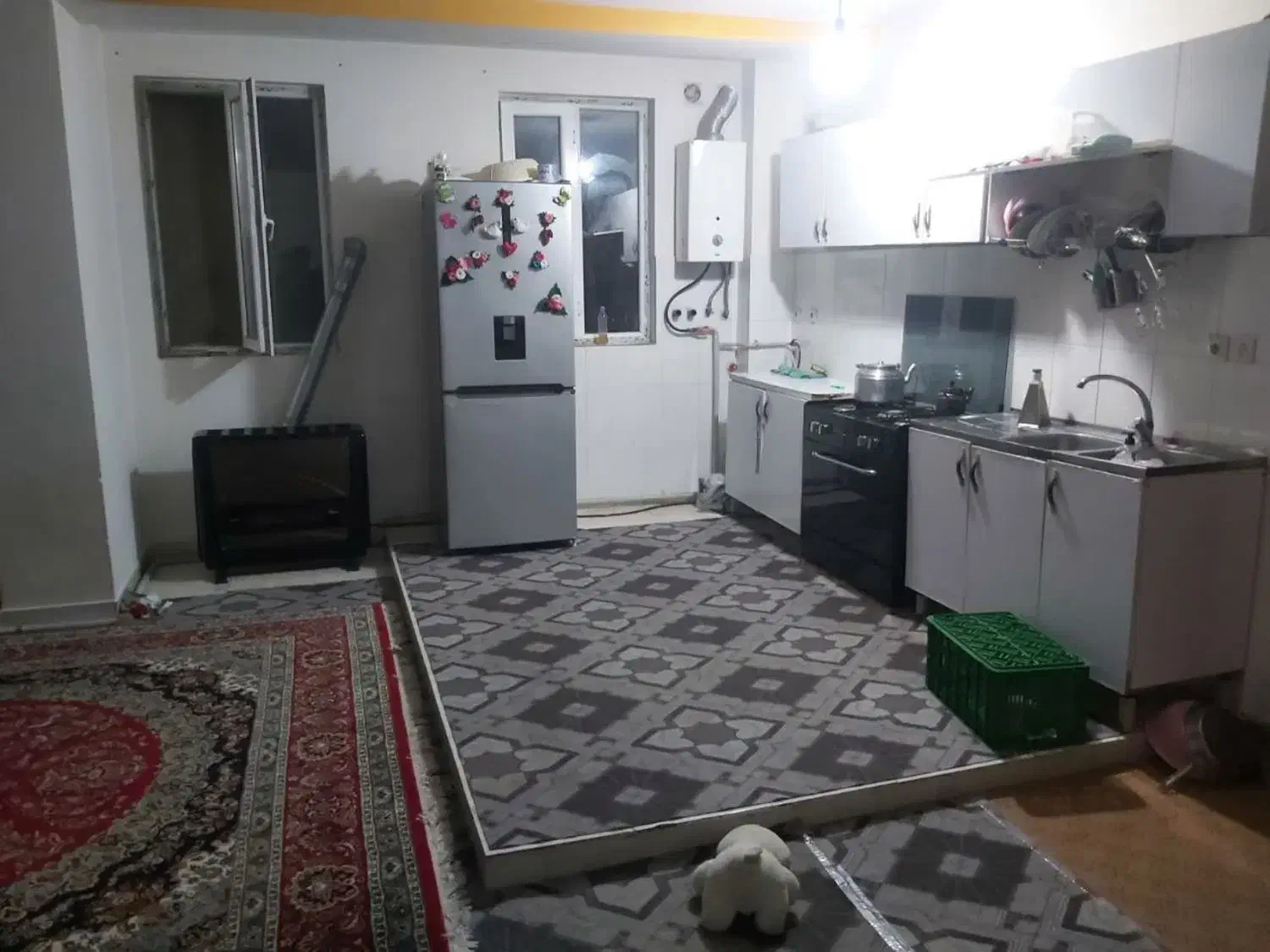 فزوش اپارتمان64متری خورشید هشتم فقط 750تومن|فروش آپارتمان|پیشوا, |دیوار