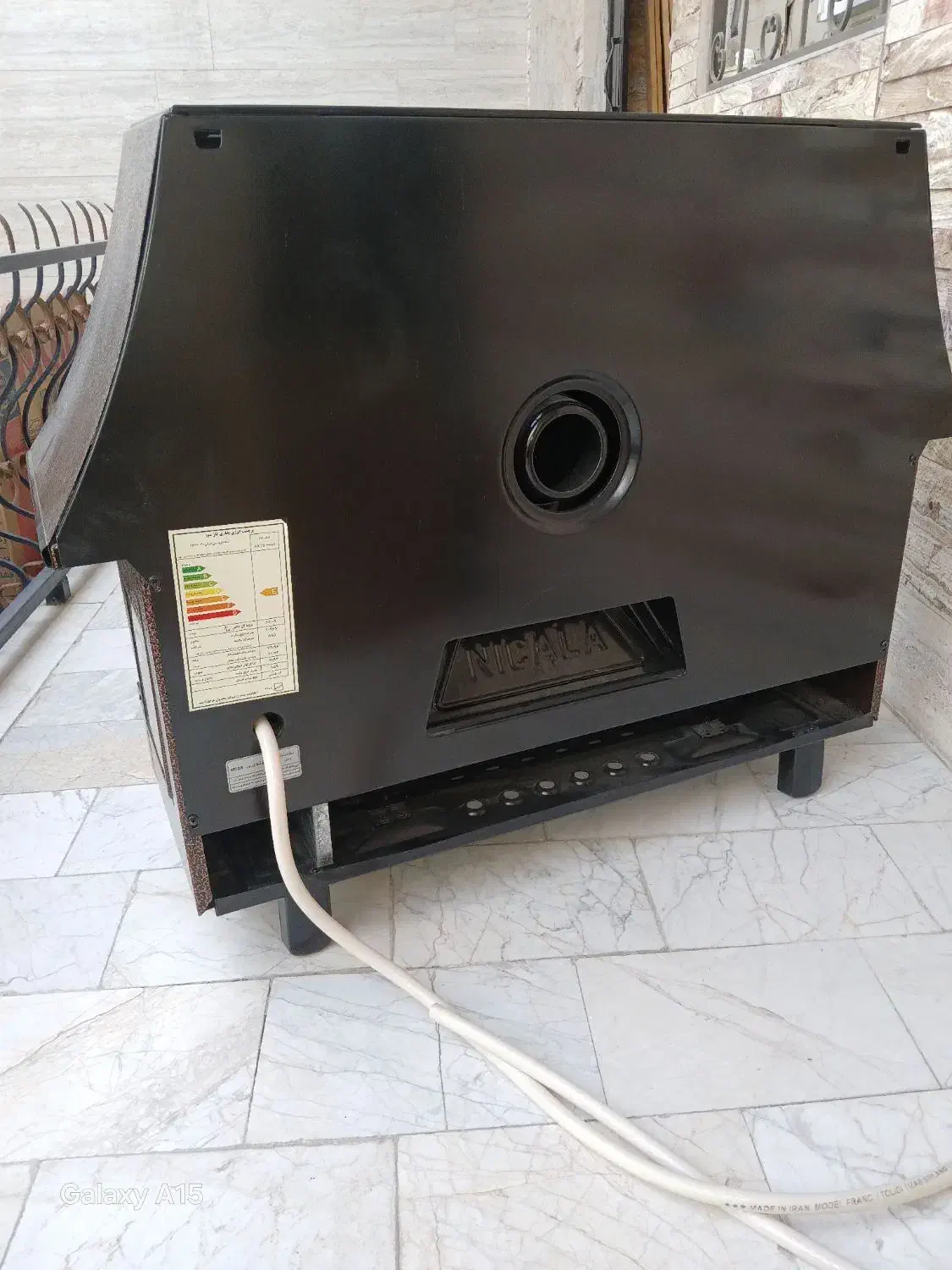 بخاری گازی نیک کالا طرح شومینه MC28000|بخاری، هیتر، شومینه|اندیشه, اندیشه فاز ۵|دیوار